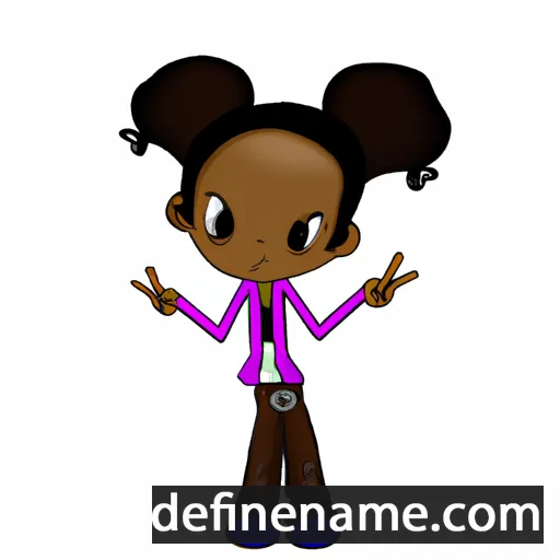 cartoon of the name Nothando