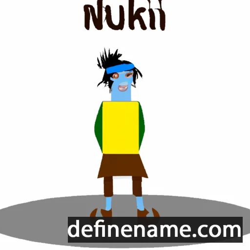 Nujalik cartoon