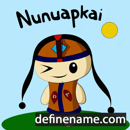 cartoon of the name Nukagpiâluk