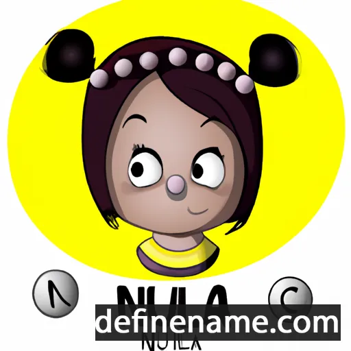 cartoon of the name Nula