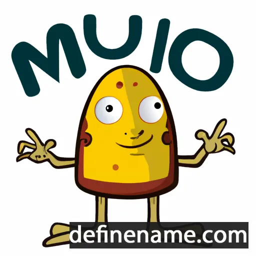 cartoon of the name Numidio