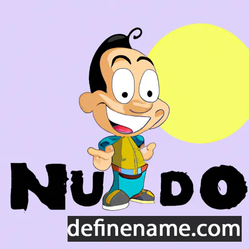 Nunildo cartoon