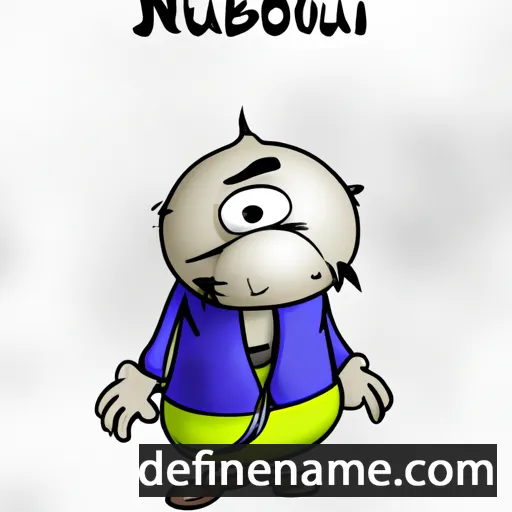 cartoon of the name Nurbol