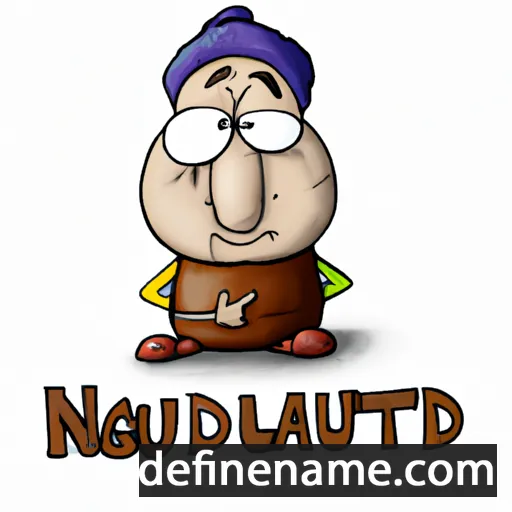 cartoon of the name Nurdaulet