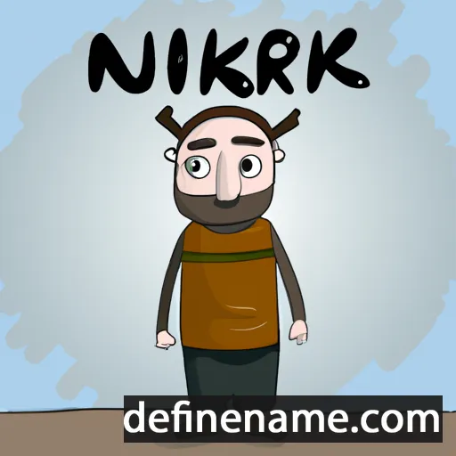 cartoon of the name Nurik