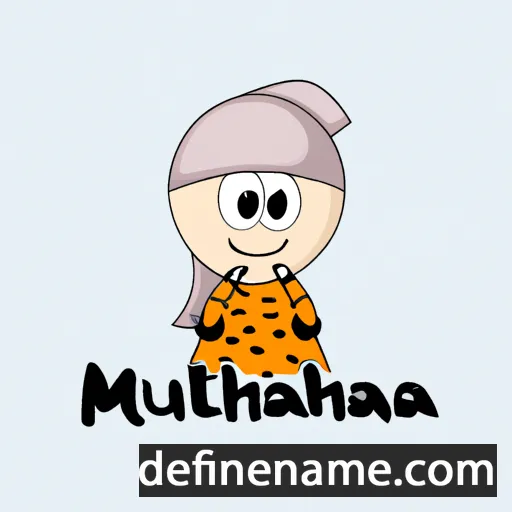 cartoon of the name Nurmalita