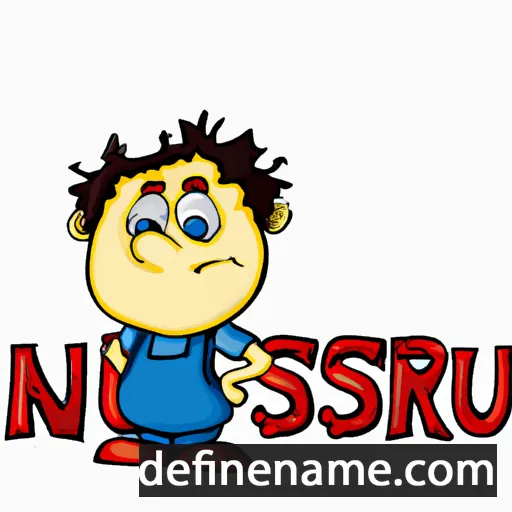 cartoon of the name Nursulu