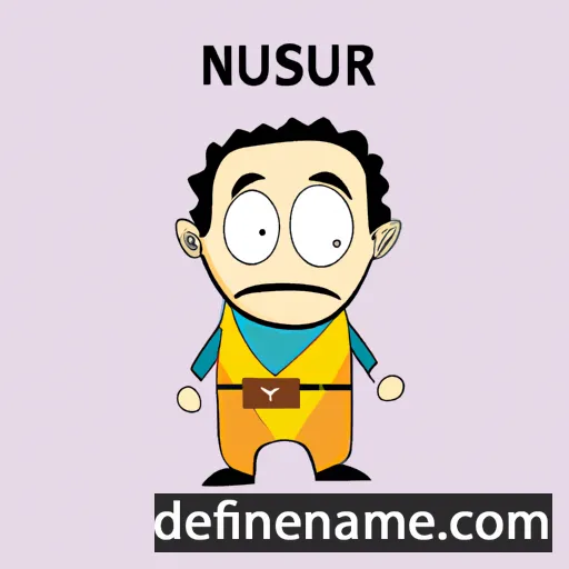 Nusayr cartoon