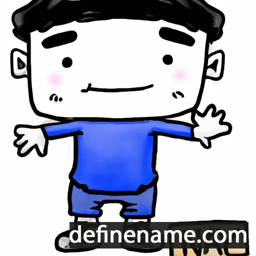 cartoon of the name Nway