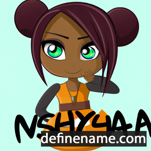 Ny'ashia cartoon