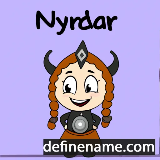 cartoon of the name Nýráðr