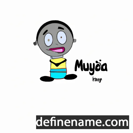 cartoon of the name Nyambugi