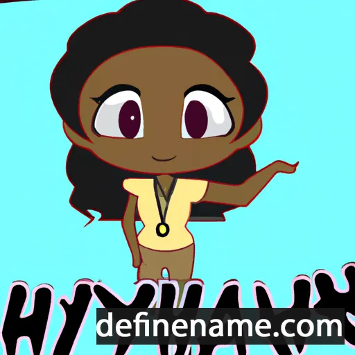 Nyiah cartoon