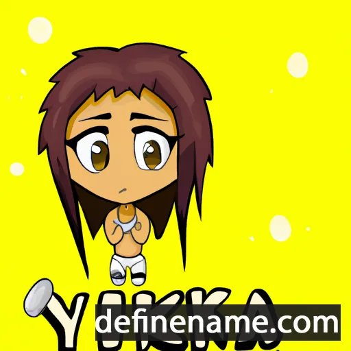 cartoon of the name Nykira