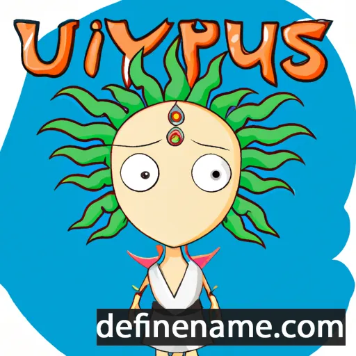 cartoon of the name Nymphius