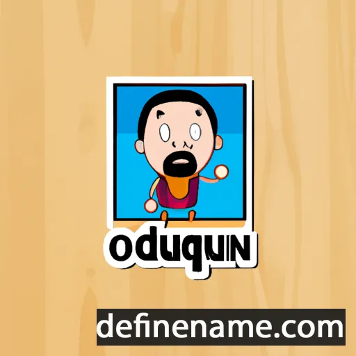 cartoon of the name Ödgun