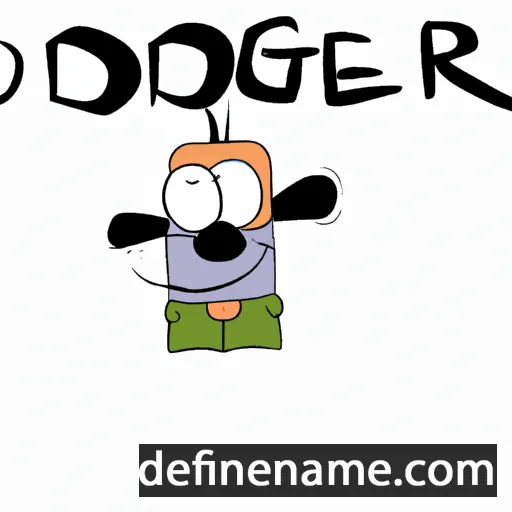 cartoon of the name Odger