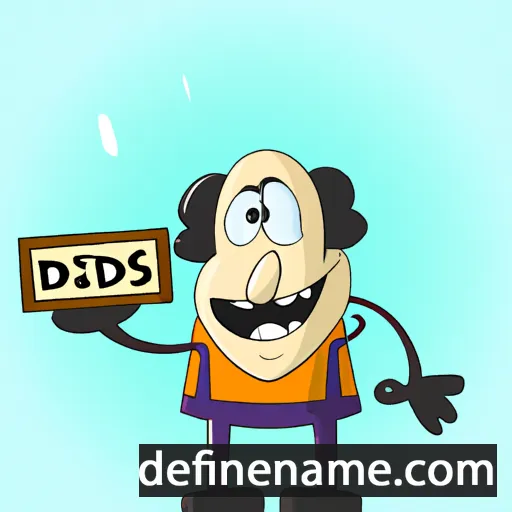 cartoon of the name Odis