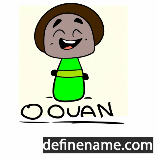 cartoon of the name Odun