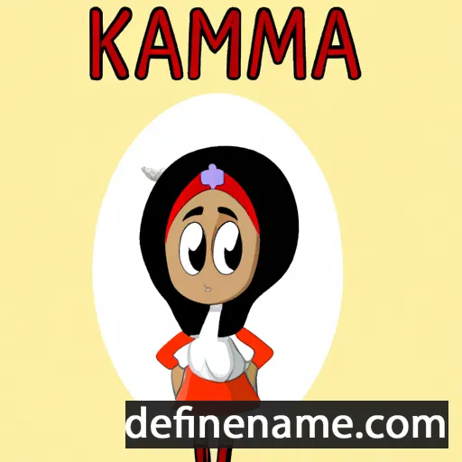 Karima cartoon