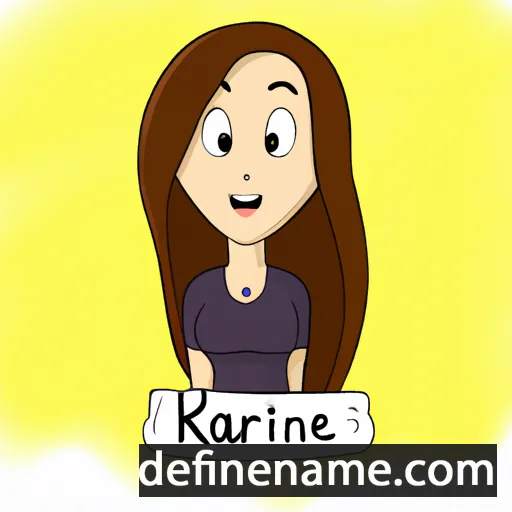 Karine cartoon