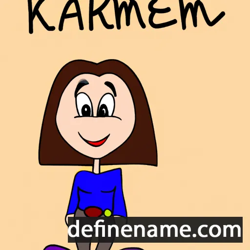 Karmen cartoon