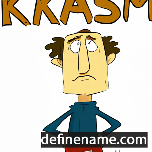 cartoon of the name Kasimir