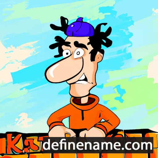 cartoon of the name Kastor