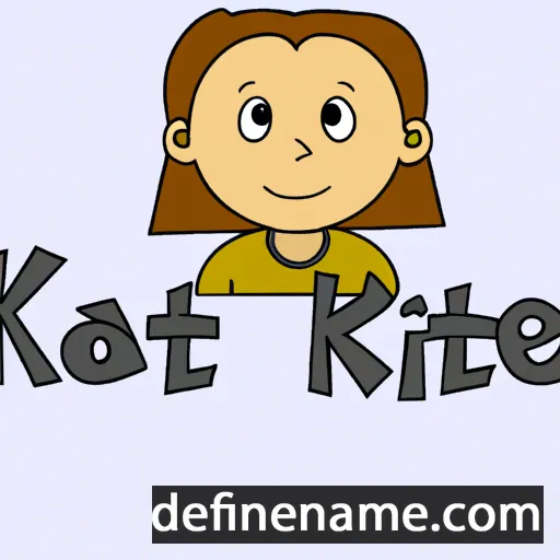 Katie cartoon