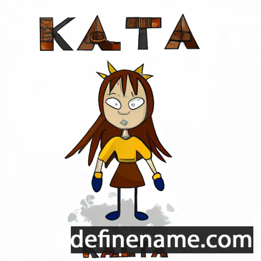 cartoon of the name Katla