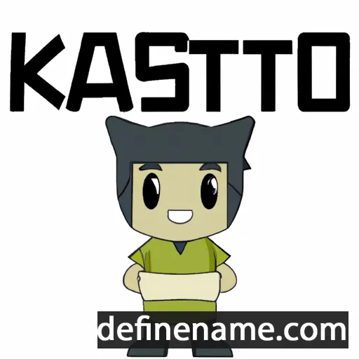 cartoon of the name Katsuro