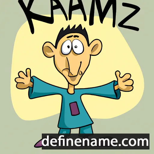 cartoon of the name Kazimír