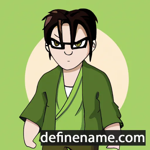 cartoon of the name Kazuhiko