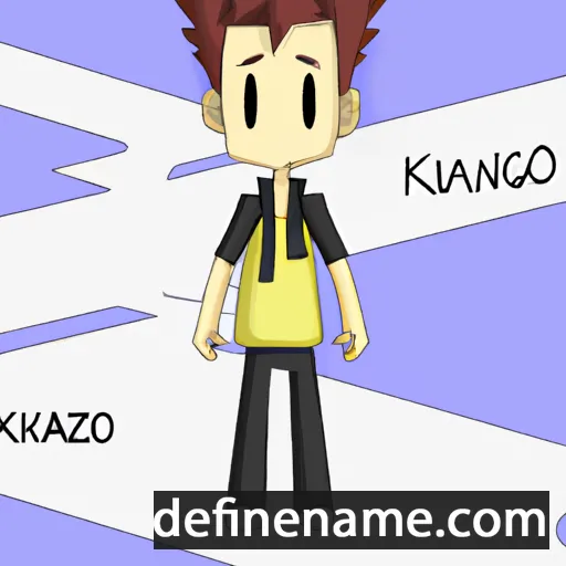 Kazuo cartoon