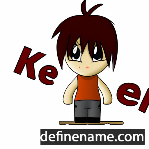 cartoon of the name Kei