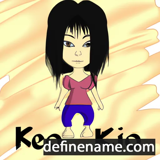 Keiko cartoon