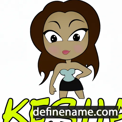 Keisha cartoon