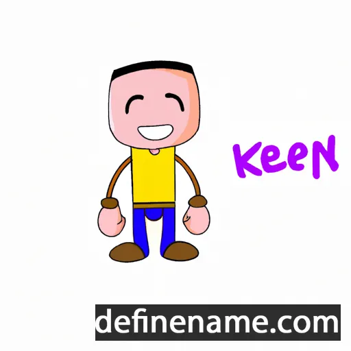 cartoon of the name Kenan