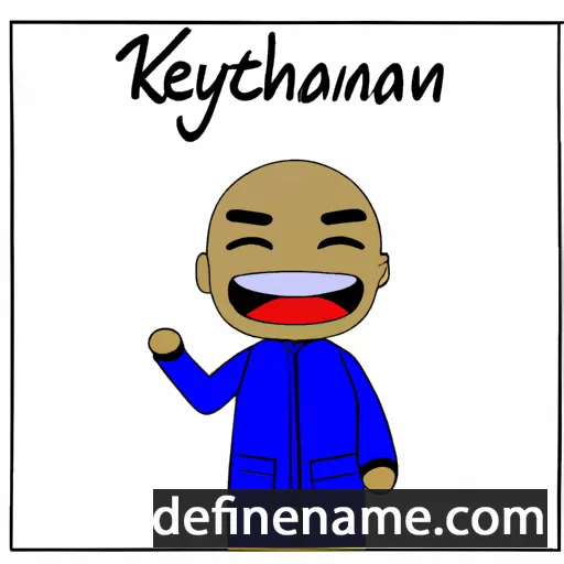 cartoon of the name Kenanyahu