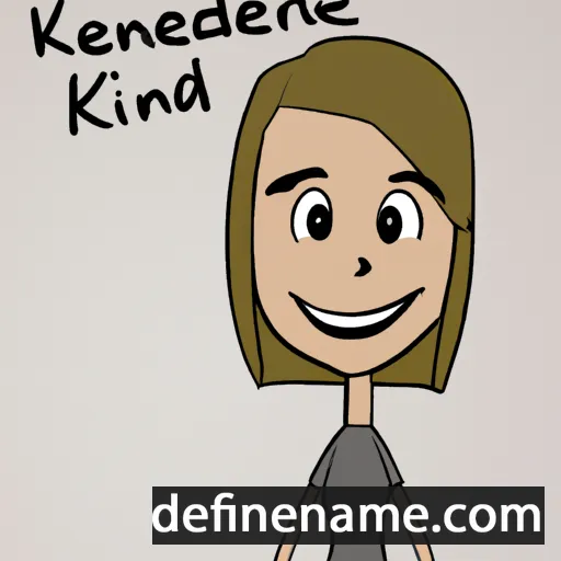 cartoon of the name Kendall