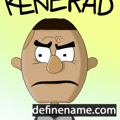 cartoon of the name Kennard