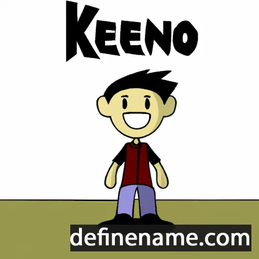 cartoon of the name Kenzou