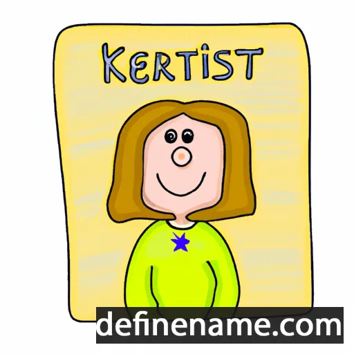 Kersti cartoon