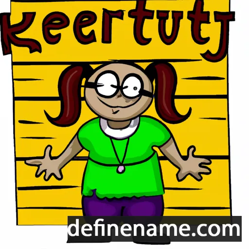 Kerttu cartoon