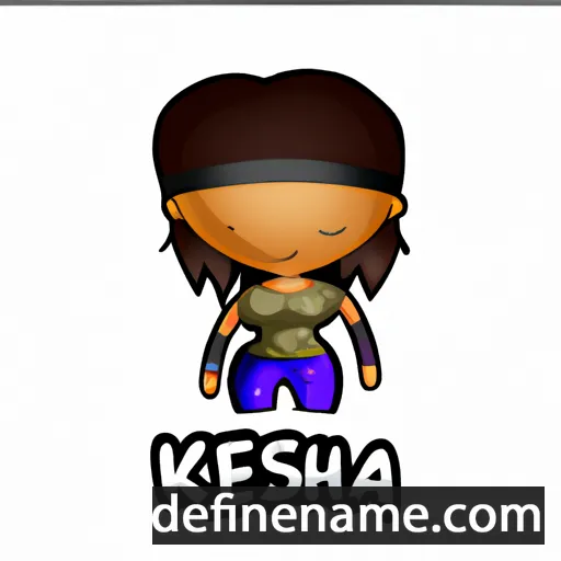 Kesha cartoon