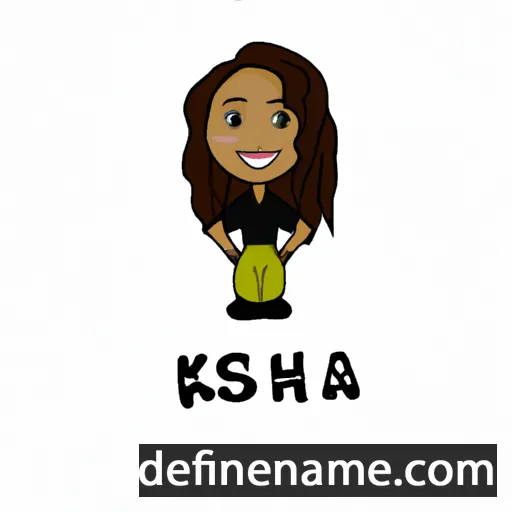 Keshia cartoon