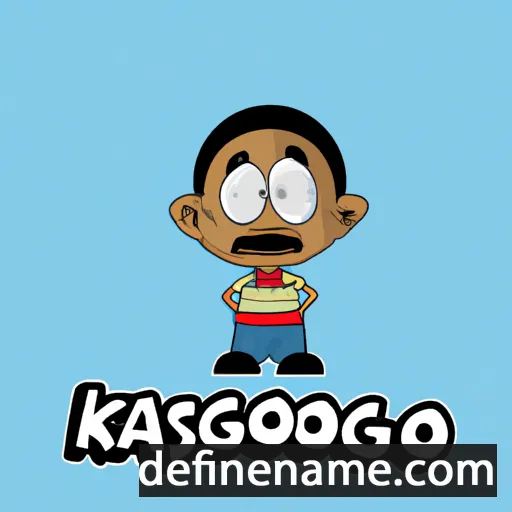 cartoon of the name Kgosi