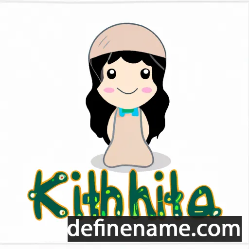 cartoon of the name Khatijah