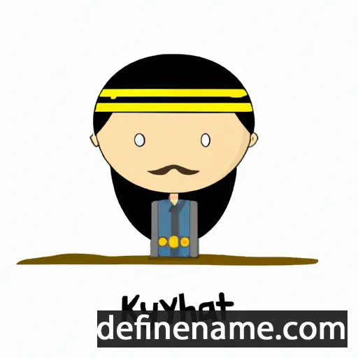 cartoon of the name Khayrat