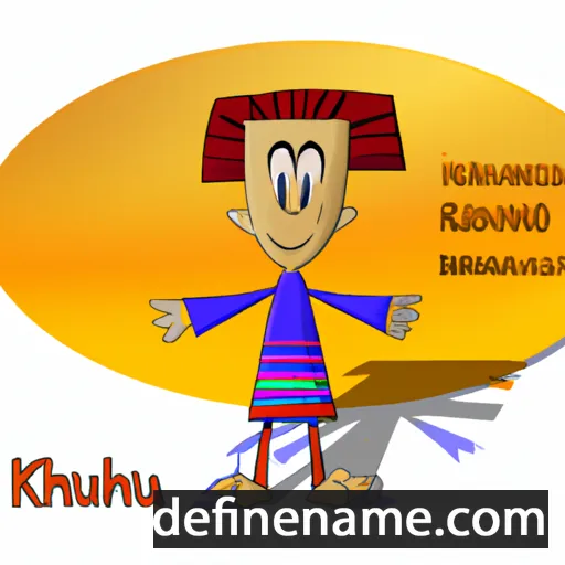 Khnum-Khufu cartoon